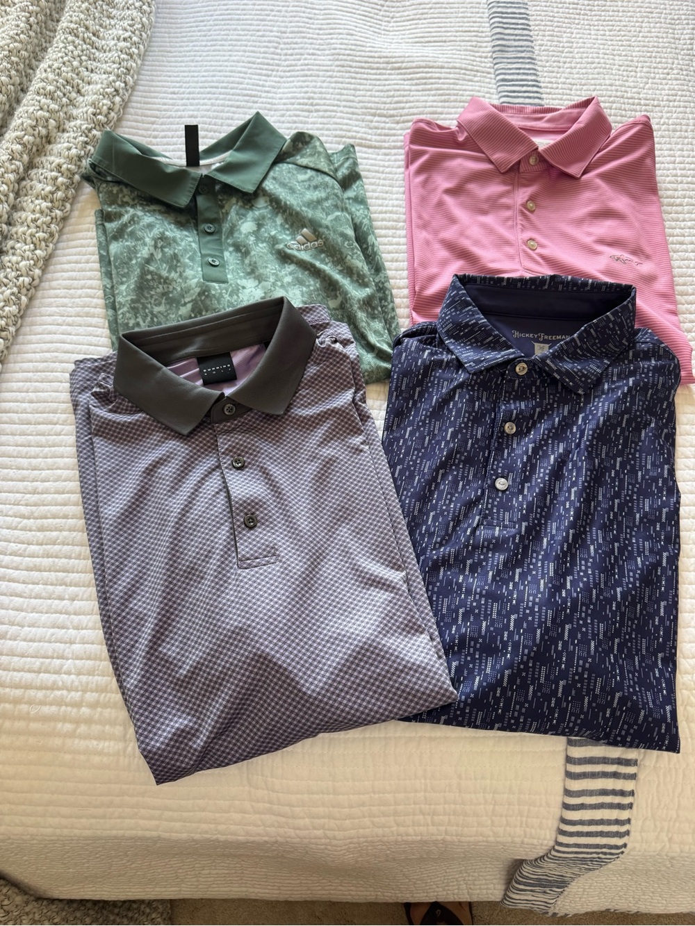 Mens Polo Shirt Bundle. All like new. Size L.